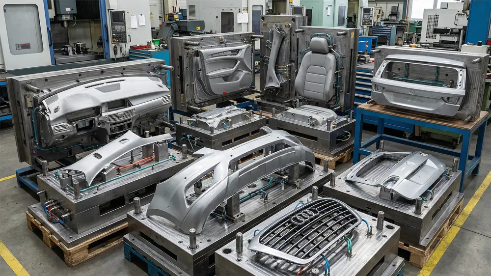 Cetakan Injeksi Interior dan Eksterior Otomotif