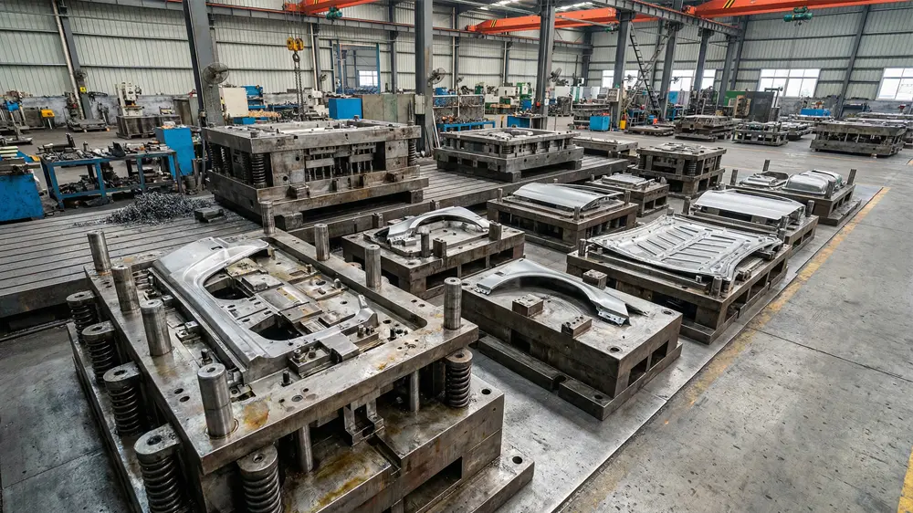 Stamping Otomotif Meninggal