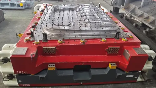 Cetakan panel belakang untuk KQ5152 telah berhasil dikirimkan