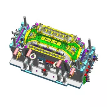 Cetakan Injeksi Bodi Bumper Depan Otomotif