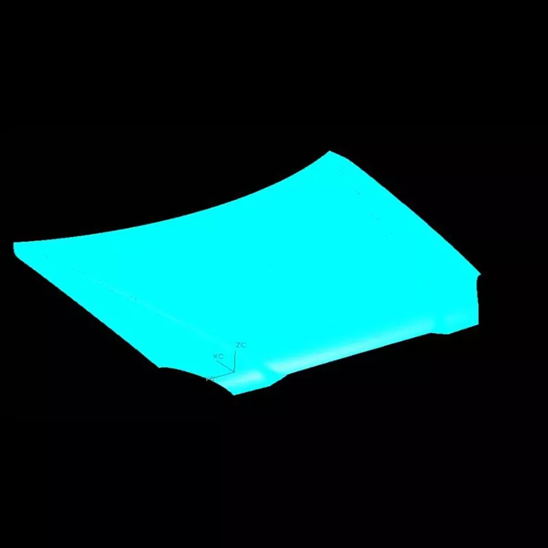 Stamping Panel Luar Kap Otomotif Die