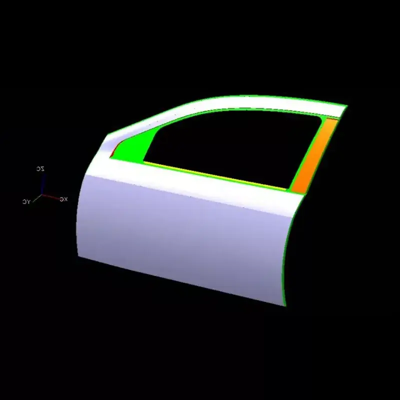 Stamping Panel Luar Pintu Depan Kiri Otomotif Die