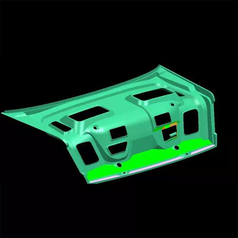 Cetakan Stempel Panel Bagian Dalam Tutup Bagasi Otomotif